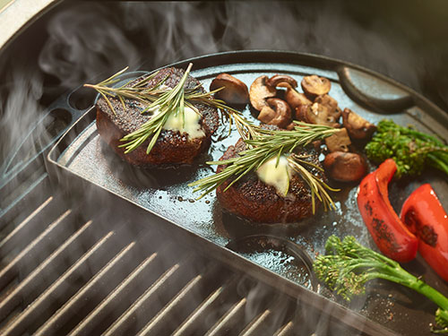 Big Green Egg Steak